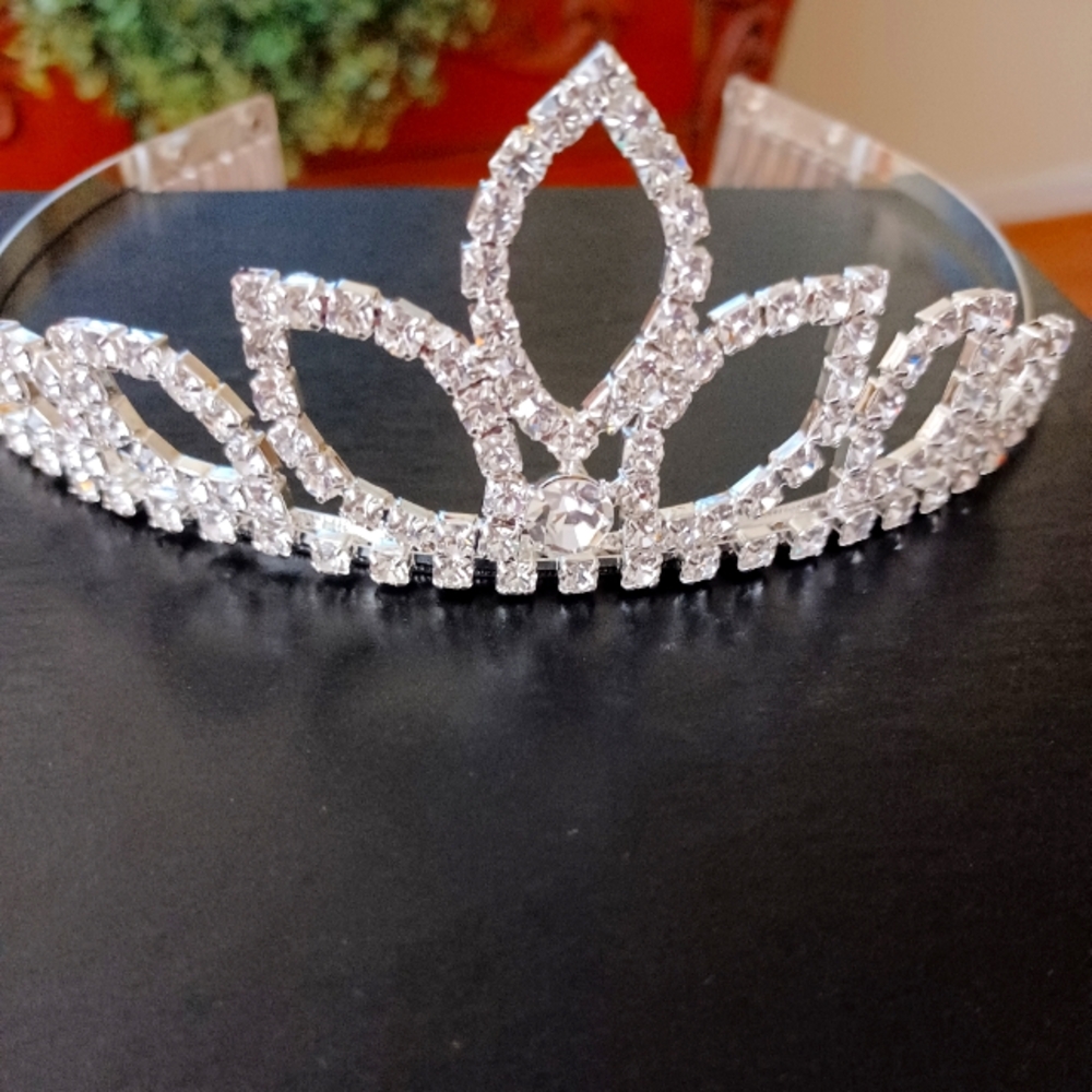 Sparkling Silver Tiara